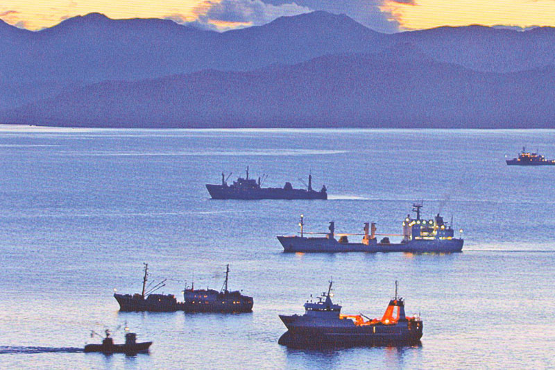 Охотское море Петропавловск Камчатский